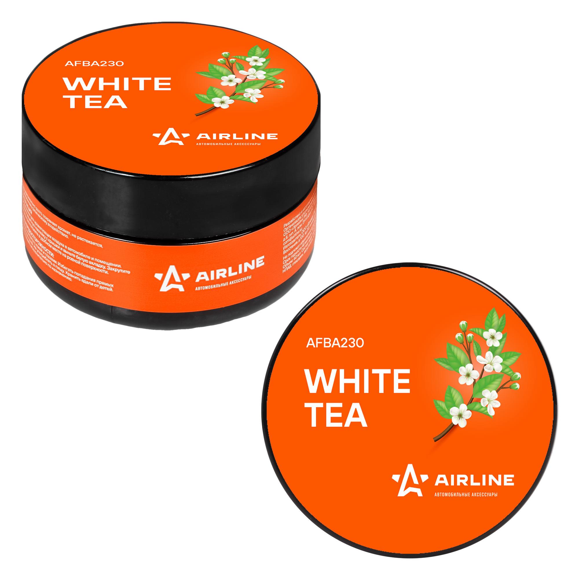 Ароматизатор-банка гелевый Планета 60мл white tea (AFBA230)