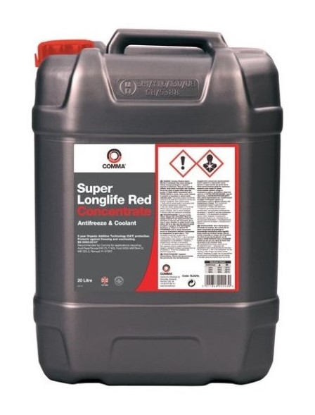 Охлаждающая жидкость Comma Super Longlife Red - Antifreeze 20л