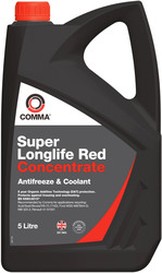 Охлаждающая жидкость Comma Super Longlife Red - Concentrated Antifreeze 5л