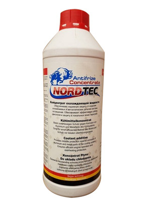 Антифриз NORDTEC NORDTEC ANTIFREEZE RED G12 1,5 L CONCETRATE