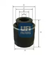 Фильтр 23.494.00 UFI