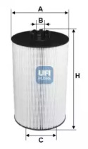Фильтр 25.019.00 UFI