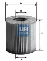 Фильтр 25.048.00 UFI