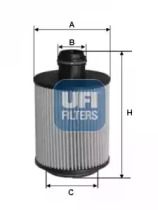 Фильтр 25.088.00 UFI