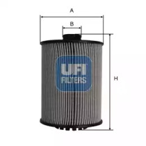 Фильтр 25.089.00 UFI