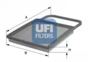 Фильтр 30.345.00 UFI