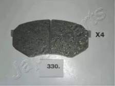 Комплект тормозных колодок PA-330AF JAPANPARTS