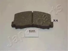 Комплект тормозных колодок PA-522AF JAPANPARTS