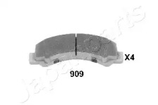 Комплект тормозных колодок PP-909AF JAPANPARTS