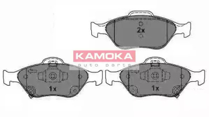 Комплект тормозных колодок JQ101137 KAMOKA