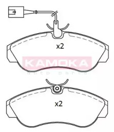 Комплект тормозных колодок JQ101196 KAMOKA