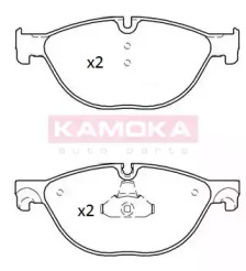 Комплект тормозных колодок JQ101236 KAMOKA