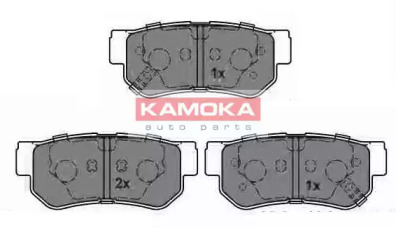 Комплект тормозных колодок JQ1013212 KAMOKA