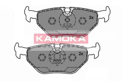 Комплект тормозных колодок JQ1013870 KAMOKA