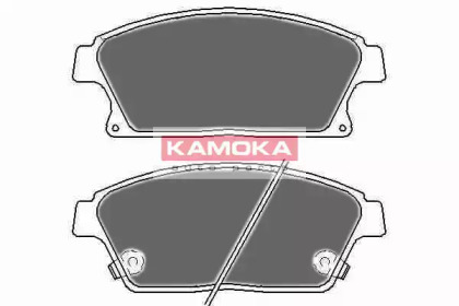 Комплект тормозных колодок JQ1018528 KAMOKA