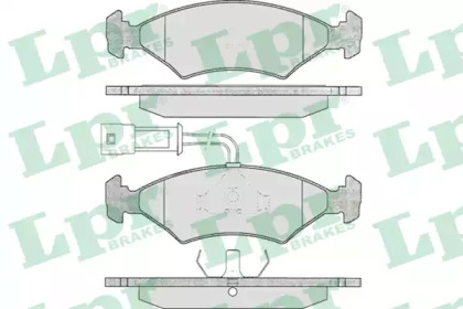 Комплект тормозных колодок 05P242 LPR