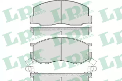 Комплект тормозных колодок 05P270 LPR