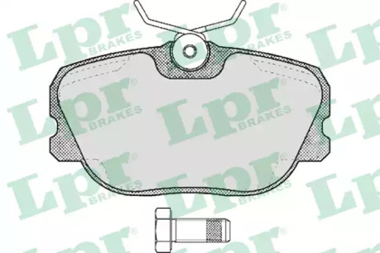 Комплект тормозных колодок 05P303 LPR