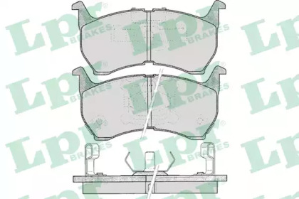 Комплект тормозных колодок 05P371 LPR