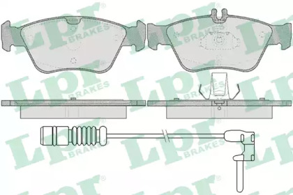 Комплект тормозных колодок 05P409A LPR