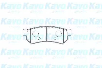 Комплект тормозных колодок BP-1019 KAVO PARTS