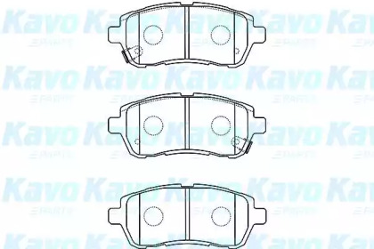 Комплект тормозных колодок BP-1519 KAVO PARTS