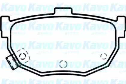 Комплект тормозных колодок BP-3026 KAVO PARTS