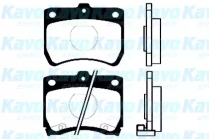 Комплект тормозных колодок BP-4511 KAVO PARTS