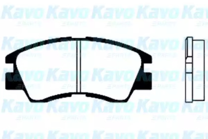 Комплект тормозных колодок BP-5507 KAVO PARTS