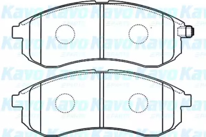 Комплект тормозных колодок BP-5540 KAVO PARTS