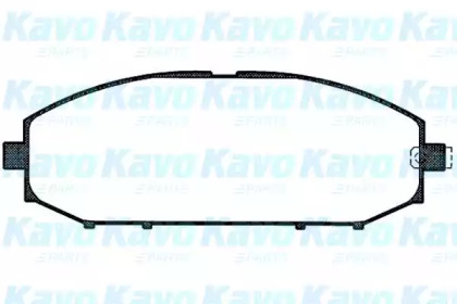 Комплект тормозных колодок BP-6538 KAVO PARTS