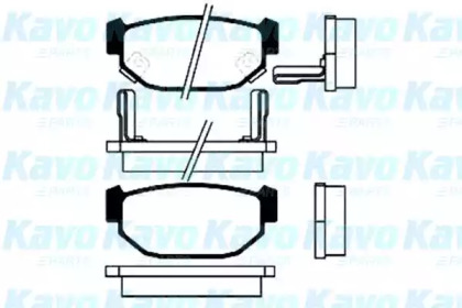 Комплект тормозных колодок BP-8002 KAVO PARTS