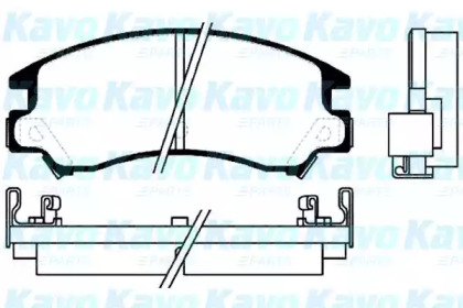 Комплект тормозных колодок BP-8003 KAVO PARTS