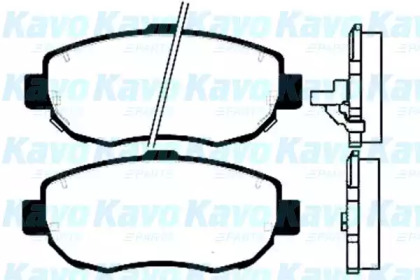 Комплект тормозных колодок BP-9030 KAVO PARTS