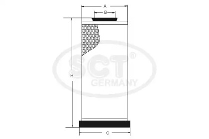 Фильтр SB 3216 SCT Germany