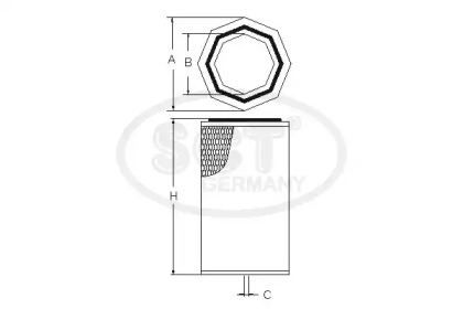 Фильтр SB 3007 SCT Germany