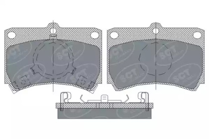 Комплект тормозных колодок SP 239 PR SCT Germany