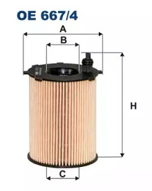 Фильтр OE667/4 FILTRON
