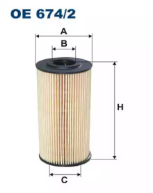 Фильтр OE674/2 FILTRON