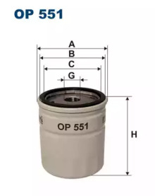 Фильтр OP551 FILTRON