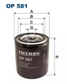 Фильтр OP581 FILTRON