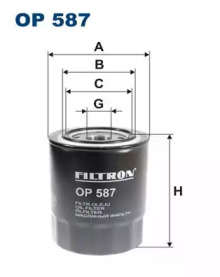 Фильтр OP587 FILTRON