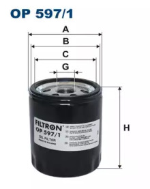 Фильтр OP597/1 FILTRON