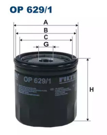 Фильтр OP629/1 FILTRON