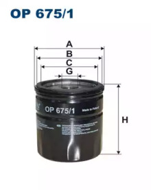 Фильтр OP675/1 FILTRON