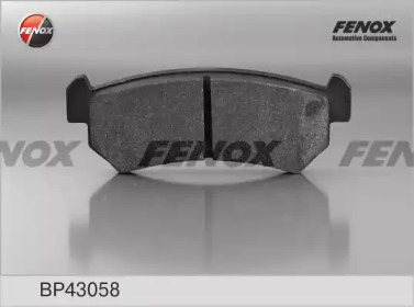 Комплект тормозных колодок BP43058 FENOX