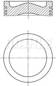 Фильтр LX 3185 MAHLE ORIGINAL