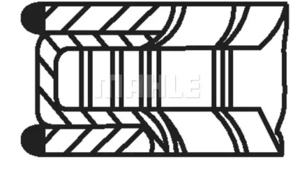 Фильтр LX 2796/1 MAHLE ORIGINAL