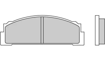 Комплект тормозных колодок 12-0001 E.T.F.