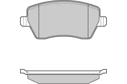 Комплект тормозных колодок 12-1026 E.T.F.